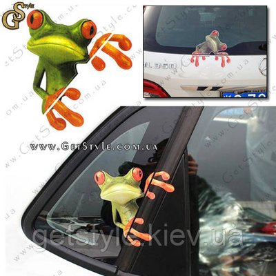 Наклейка 3D - "Moodeosa Frog" 1547 фото
