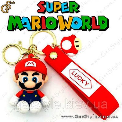Брелок Маріо Mario Keychain у подарунковому пакованні 3102 фото