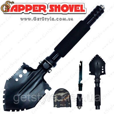 Многофункциональная саперная лопата 5 в 1 Sapper Shovel 3326 фото