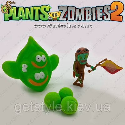 Ігровий набір фігурка Зомбі та стрілялка Guerrequila Plants vs Zombies 3420 фото