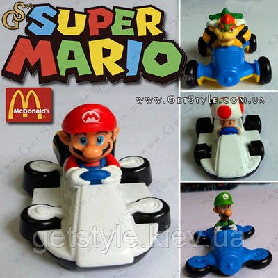 Іграшки з серії Маріо - "Mario Car" - 1 шт. (від mcdonald's) 2114 фото