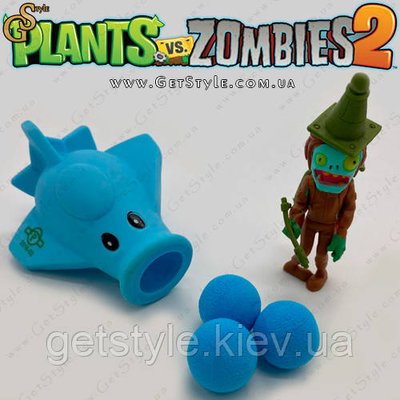 Ігровий набір фігурка Зомбі та стрілялка AirPlane Plants vs Zombies 3421 фото