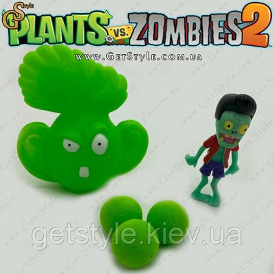 Ігровий набір фігурка Зомбі та стрілялка Bonk Choy Plants vs Zombies 3422 фото