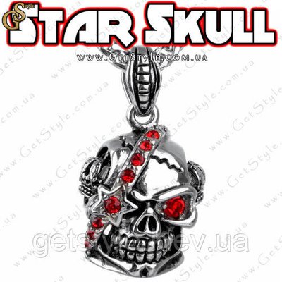 Підвіска на шию - "Star Skull" + подарункова упаковка 2603 фото