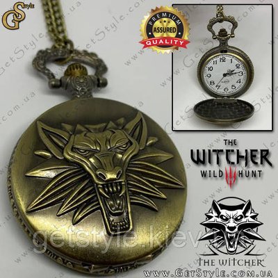Годинник Відьмака Геральта - "Witcher Clock" - у подарунковій упаковці 2899 фото
