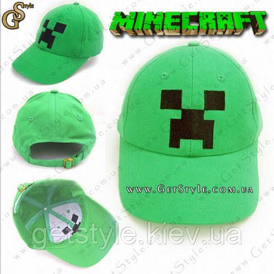 Бейсболка Minecraft - "Creeper Cap" 1279-1 фото