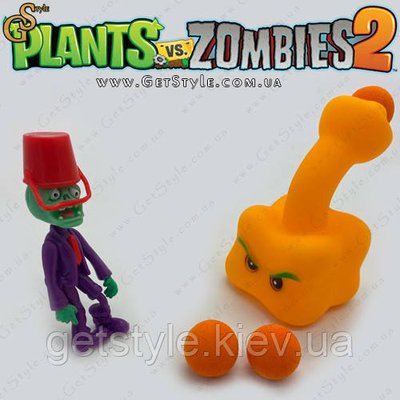 Ігровий набір фігурка Зомбі та стрілялка Pepper-pult Plants vs Zombies 3405 фото
