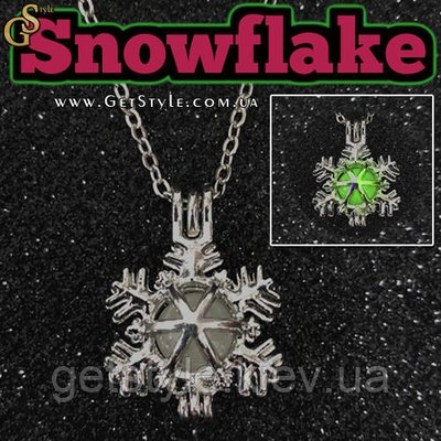 Украшение на шею - "Snowflake" 2822 фото