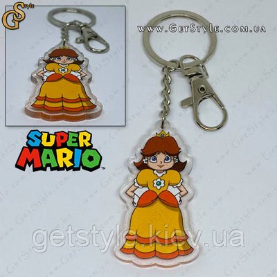 Брелок акриловий Princess Daisy Super Mario у подарунковому пакованні 3378 фото