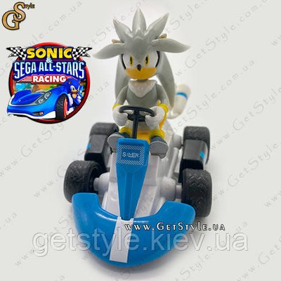 Игрушка машинка Соник Сильвер Sonic Silver Car 3683 фото