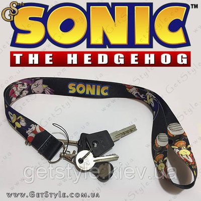 Ремінець для ключів Соник - "Sonic Lanyard" 2311 фото