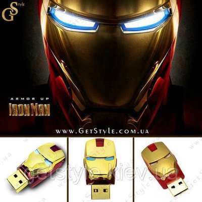 Флешка Iron Man на 16 Gb - "Iron Flash" 1385 фото