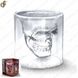 Склянка-рюмка з черепом Skull Glass 4 шт. 1023-1 фото 2