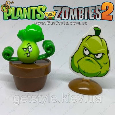 Фігурка Бонк Чой Plants vs Zombie 2 в 1 3387 фото