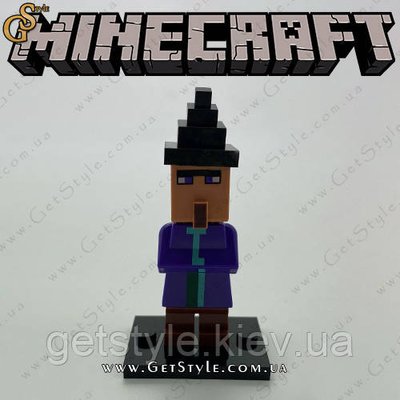 Конструктор фигурка Ведьма Майнкрафт Witch Minecraft 6 см 3634 фото