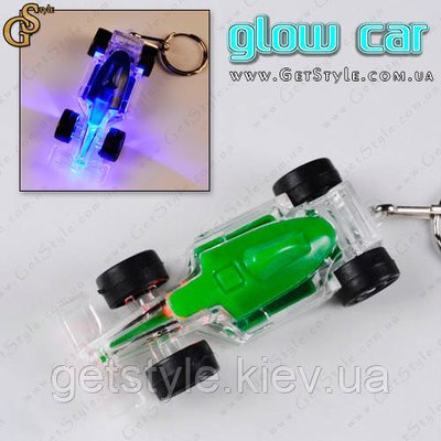 Брелок Машинки Glow Car 2 шт. з підсвіткою 3334 фото