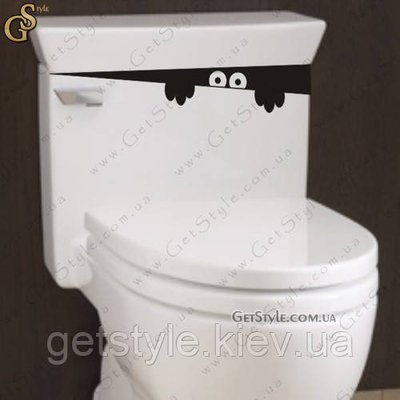 Наклейка "Toilet Monster" 2014 фото