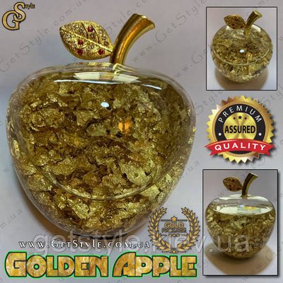 Золоте яблуко - "Golden Apple" - золоте напилення 0.1 г + сертифікат 2873 фото