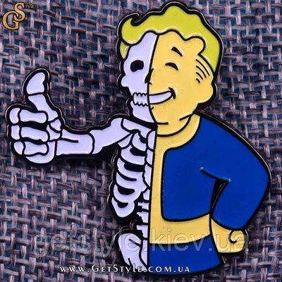 Значок Фоллаут Fallout у подарунковому пакованні 3342 фото