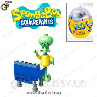Фігурка конструктор Сквідард Щупальця Squidward Tentacles Губка Боб SpongeBob 3735-4 фото