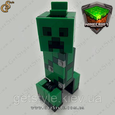 Конструктор фігурка Кріпер Майнкрафт Creeper Minecraft 11 см 3591 фото
