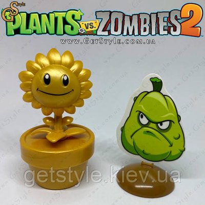 Фігурка золотої Соняшники Plants vs Zombie 2 в 1 3392 фото