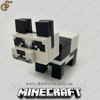 Конструктор фігурка Панда Minecraft Panda 5.5 см 3446 фото