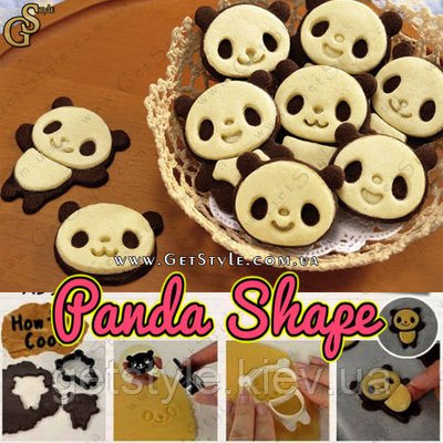 Форми для печива Панда Panda Shape 4 шт. 2638 фото
