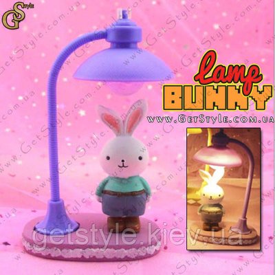 Лампа-нічник Зайчик - "Bunny Lamp" - 15 х 9 см 2914 фото