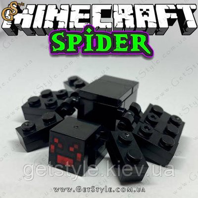 Конструктор фігурка Павук Майнкрафт Spider Minecraft 6 см 3101 фото