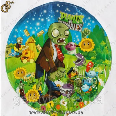 Повітряна куля Plants vs Zombie - "Plants Balloon" - 1 шт. 1969 фото