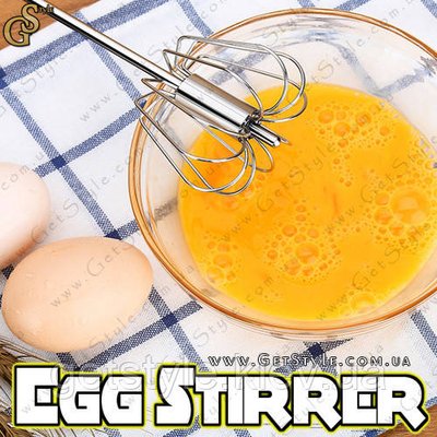 Механічна взбивалка - "Egg Stirrer" 2519 фото