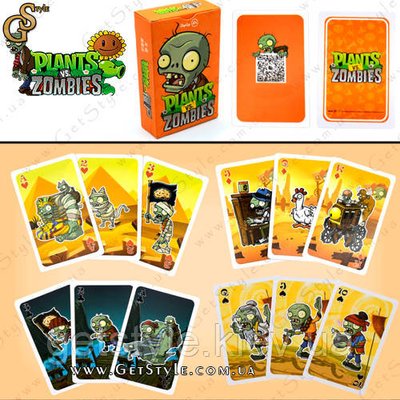 Игральные карты Plants vs Zombies 54 шт 1865-2 фото