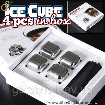 Куби для охолодження алкоголю - 4 шт в коробці 2479-1 фото