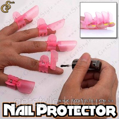 Кліпси для нігтів Nail Protector 10 шт. 1027 фото
