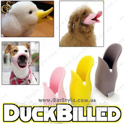 Стильний намордник для собак - "DuckBilled" розмір S для маленьких собак 1358 фото
