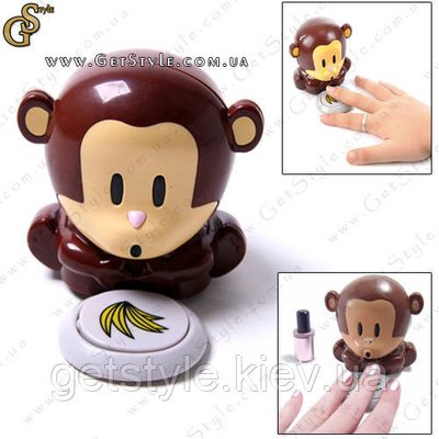 Сушарка для нігтів Cute Monkey з батарейками 1476 фото
