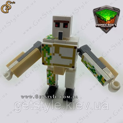 Конструктор фігурка Залізний голем Майнкрафт Iron Golem Minecraft 8 см 3604 фото