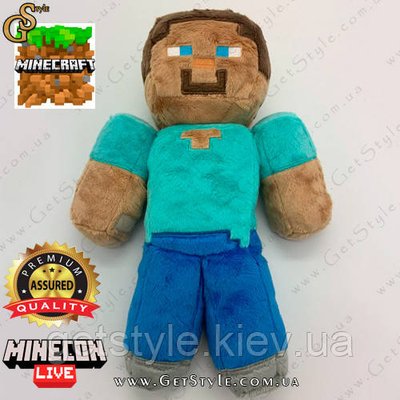Іграшка Стів Minecraft - "Steve" - 32 х 20 см 3048 фото