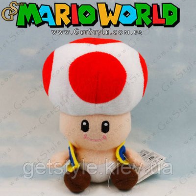 Плюшева іграшка Тоад з Маріо - "Toad Toy" - 18 см! 1663 фото