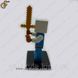 Конструктор фігурка Мрійник Майнкрафт Swordsman Minecraft 5 см 3608 фото 2
