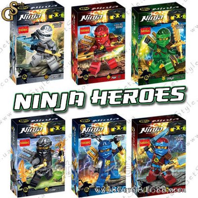 Конструктор Герої Ніндзя- "Ninja Heroes" - 1 шт 2774 фото