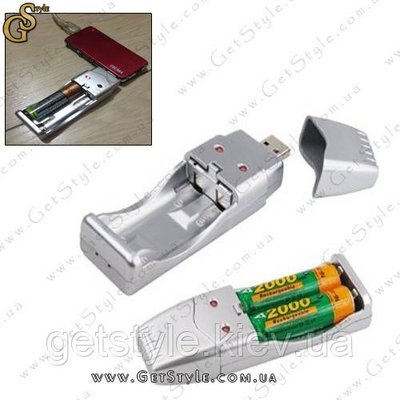 USB зарядка для акумуляторів - "USB Charger" 1335-1 фото