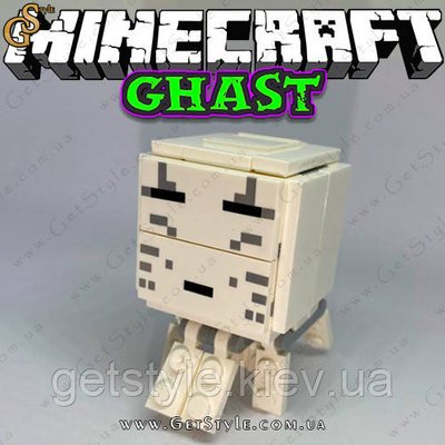 Конструктор фігурка Гаст Майнкрафт Ghast Minecraft 6 см 4012 фото