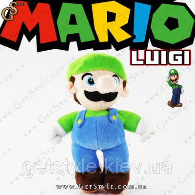 Плюшева іграшка Луїджі Luigi Toy 21 см 2809-1 фото