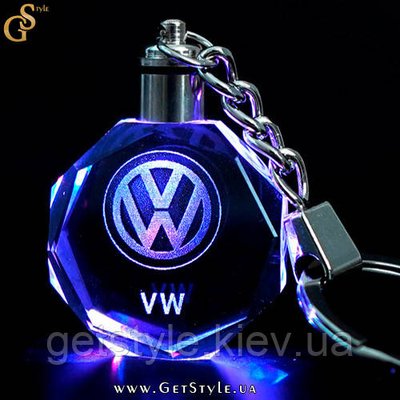 Светящийся брелок Volkswagen Keychain подарочная упаковка 3716 фото