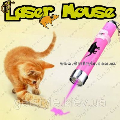 Лазерна іграшка для котів - "Laser Mouse" 1904 фото