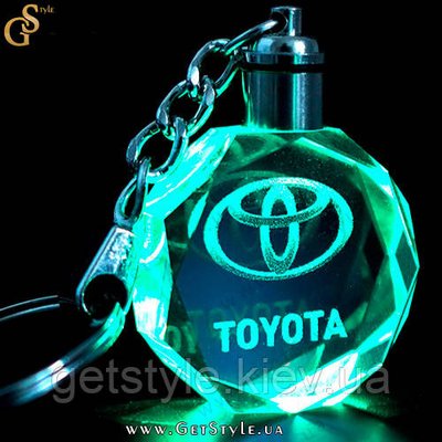 Світний брелок Toyota Keychain подарункове паковання 3715 фото