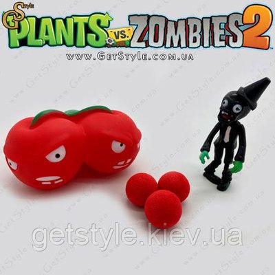 Ігровий набір фігурка Зомбі та стрілялка Cherry Bomb Plants vs Zombies 3411 фото
