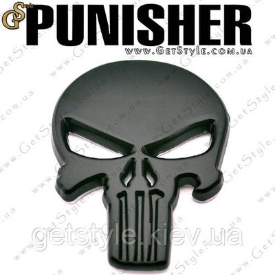 Емблема Каратель - "Punisher" - 5.7 х 4 див. 1860 фото